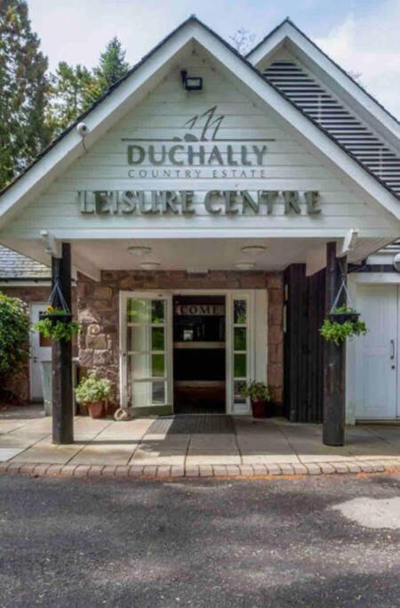 Ryder Cup Lodge Duchally - Free Access To Leisure Club Swimming Pool Hot Tub Steam Room - Starlink Satellite Internet - Sky Glass Now Dog Friendly For 2025 Auchterarder Exterior photo