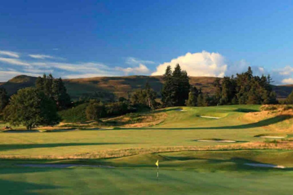 Ryder Cup Lodge Duchally - Free Access To Leisure Club Swimming Pool Hot Tub Steam Room - Starlink Satellite Internet - Sky Glass Now Dog Friendly For 2025 Auchterarder Exterior photo